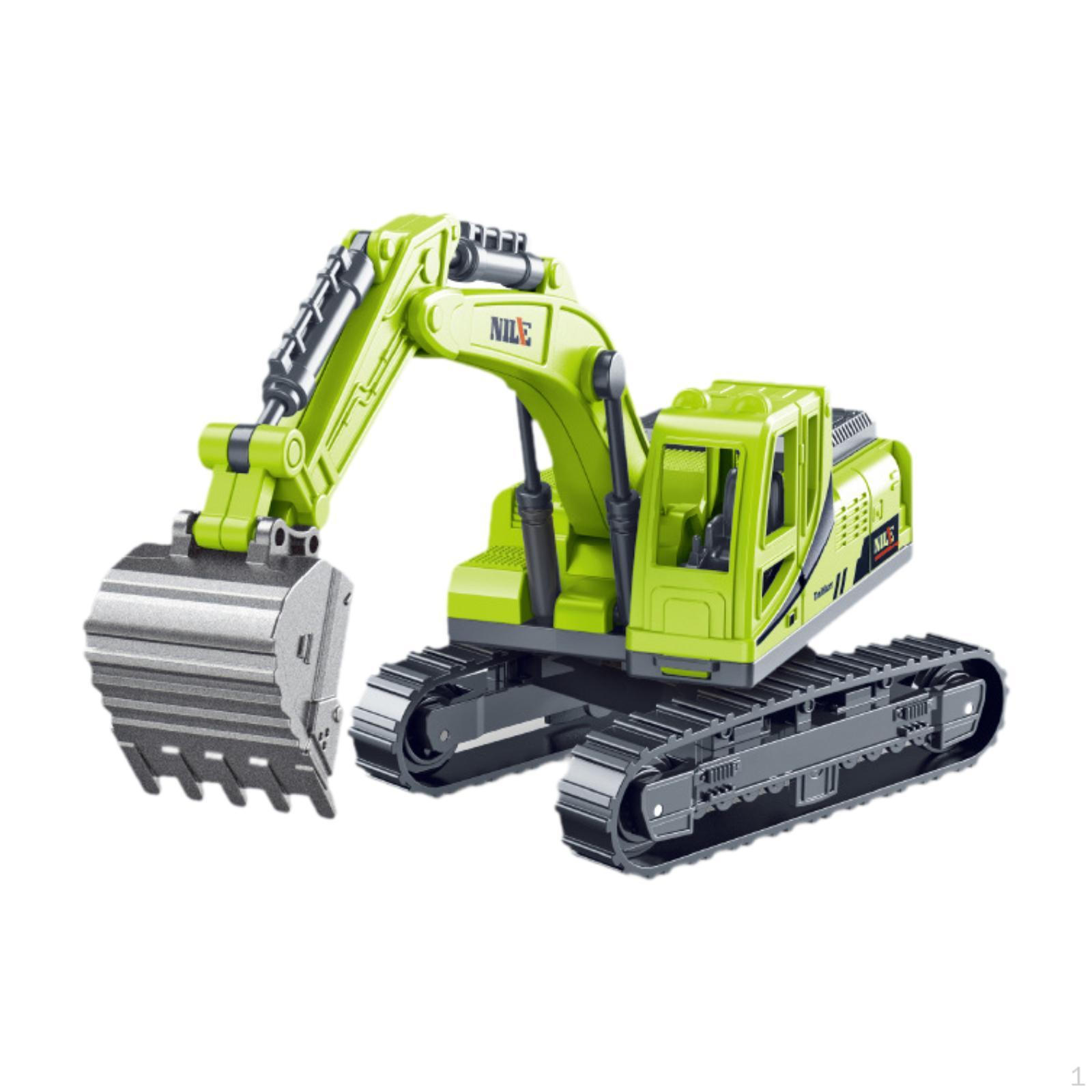 

Набор строительных машин для творческой игры зелёный