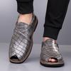 Men’s Sandals Mary Jane Dancing Shoes Dress Wingtip Wedding Stylish Formal Leather Prom Blazers Shoes Over Sized