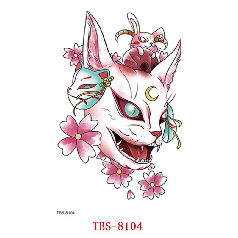 Wasserdichter Tattoo-Aufkleber, Totem-Charakter Tattoo-Aufkleber Tattoo
