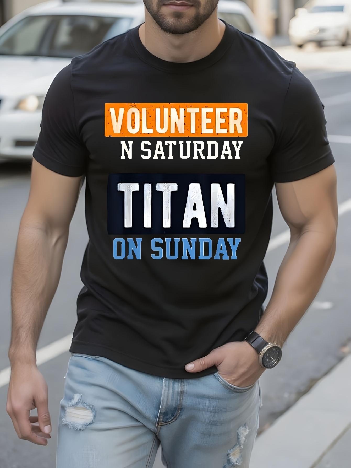 Volunteer on Saturday Titan on Sunday Nashville Football ... XXXL