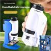 2228 Portable Handheld Microscope 180X Biological Magnification Students Outdoor Observe Science Toy