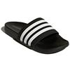 adidas Womens Adilette Comfort Slides 'Core Black White' (women's Sizes) Core Black / Cloud White / Core Black Slide Slippers AP9966