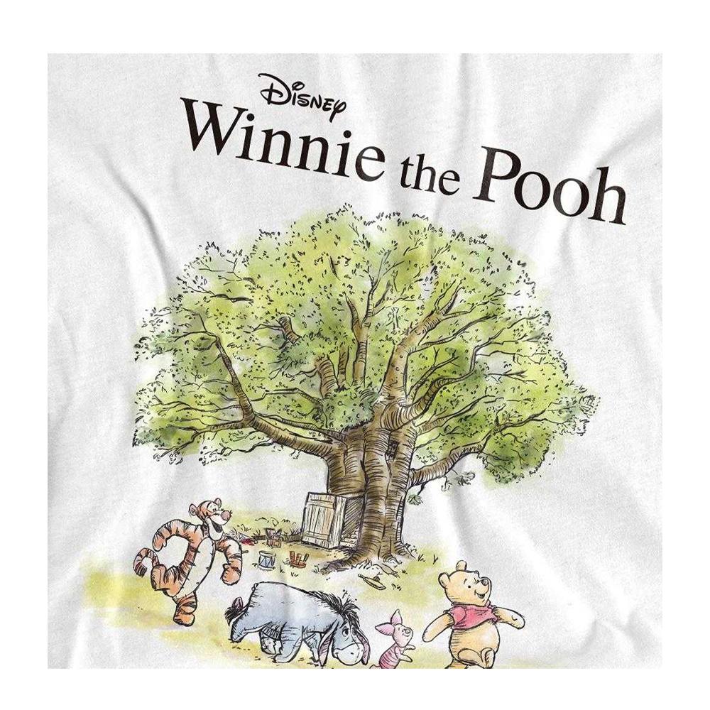 Winnie the Pooh Unisex Adult Today Is My New Favourite Day Poster T-Shirt
