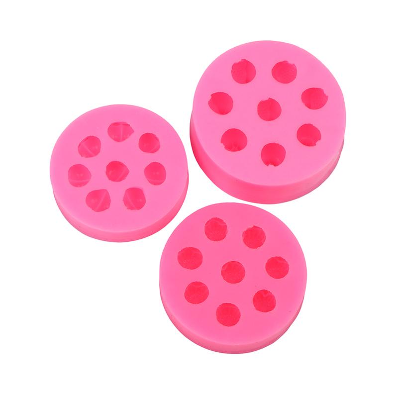 Silikonfruktformar för tårtdekoration 3D-frukt Choklad Fondant Dekorativa formar Godis Gelé Gummy Tvålform