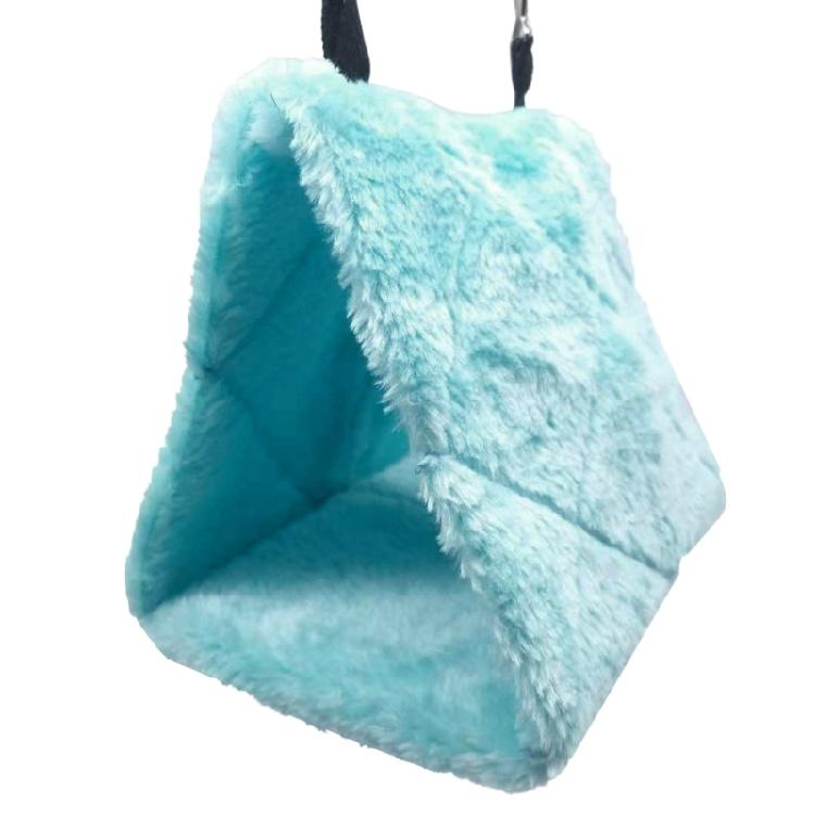 Parrot Hammock with 2 Hanging Hooks Warm Snuggle Hut Cage Tent for Cockatiels