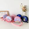 Adorable Children's Round Bag Cute Cartoon Hard Shell Shoulder Bag For Kids