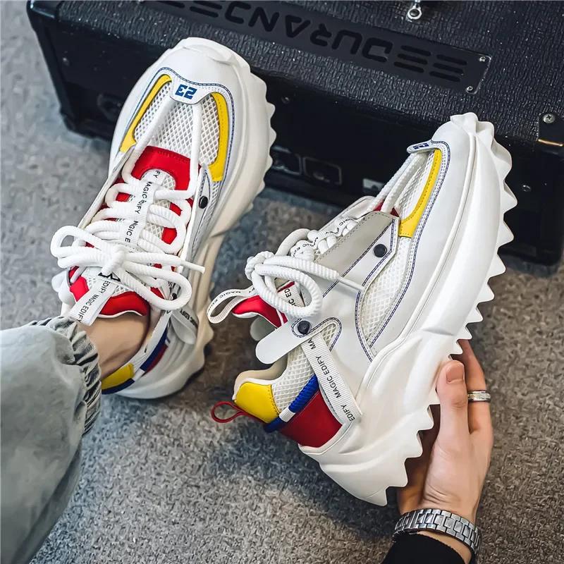 Classic men's shoes lightweight and comfortable mesh breathable sports shoes for teenagers and students casual running shoes