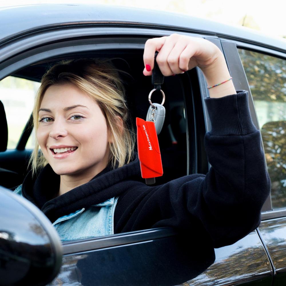 Fensterbrecher Sicherheitshammer Fahrzeug Notfall Glasbrecher Set Multifunktionales Fluchttool Für Familienrettung Überleben