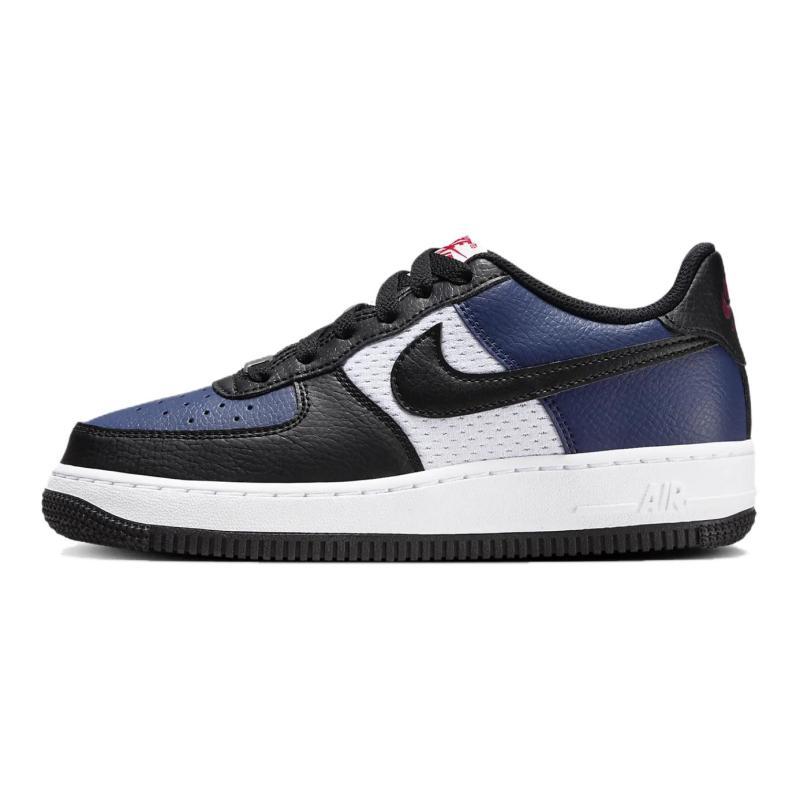 

Nike Air Force 1 Abrasion Resistant Low Top Kids Skateboarding Shoes Blue White Black Sneakers HJ9201-400 38.5