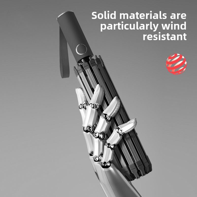 264 Bone Automatic Umbrella For Women'S Weather And Rain Special Folding Plus Size Men'S Storm-Resistant Reinforced Umbrella