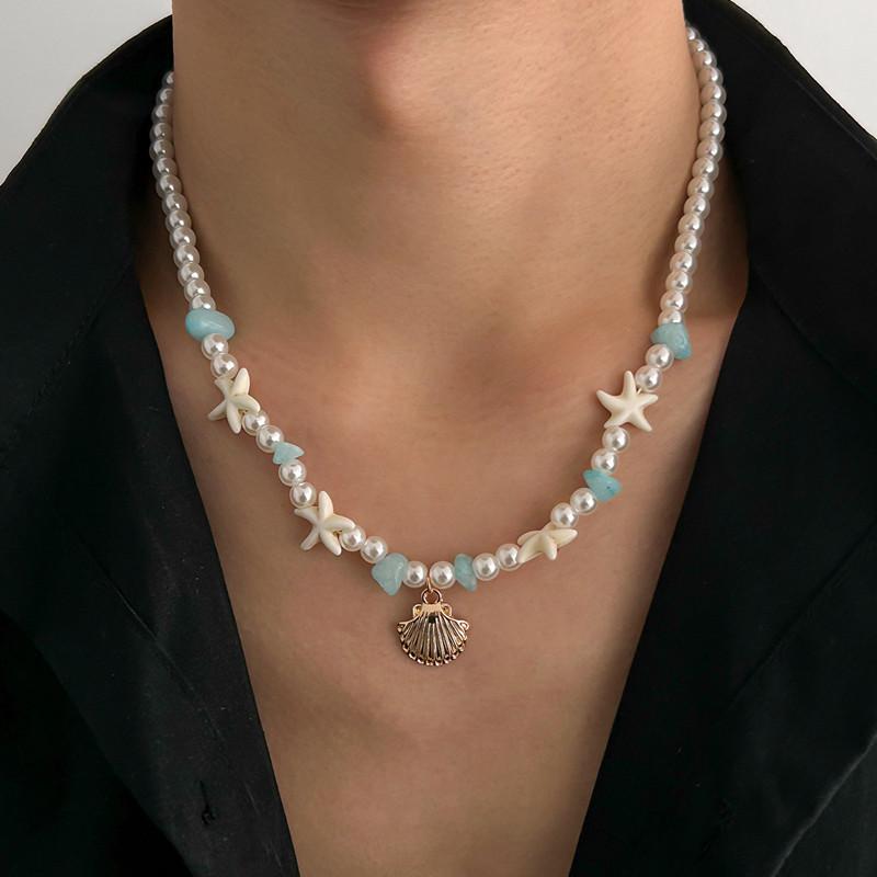 

Boho Beach Bohemian Shell Choker ожерелья для женщин и девочек летние модные ювелирные изделия ожерелье с подвесками из ракушек