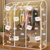 Dustproof Clothes Dust Cover Thicken Clothes Storage Protector Creative Drying Rack Cover