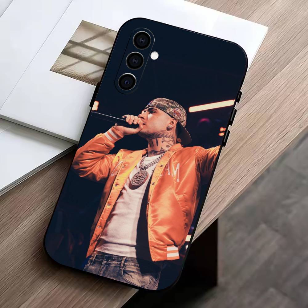 Singer Shiva Rapper  Phone Case Black Silicone Soft For Samsung Galaxy A73,A72,A71,A70,A53,A52,A51