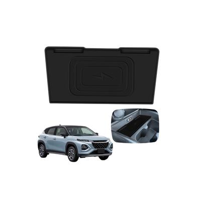 Glealcco Compatible with Fronx, Custom Parts, Console Wireless Charging Protection Pad, Smart Phone Anti-Slip, WD-type and WE-Series Car Accessories