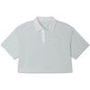 Converse Showcasing Series SS23 Polo Shirts Women's Cyan Polo Collar Moderate Straight Fit 10025875-A02