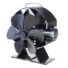 Stylish Heat Powered Fan Heat Powered Stove Fan for Wood Stove Real Time Temperature Monitoring,No Electricity Required
