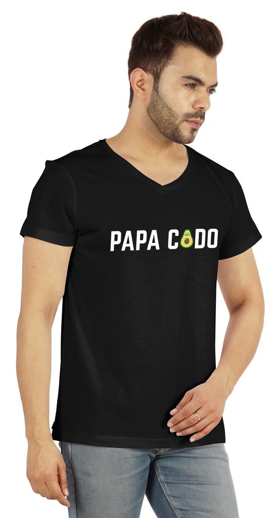 Inkmeso Herren Bedruckt   Papa Codo   T-Shirt Für Papa Lustiges Zitat T-Shirt Baumwolljersey