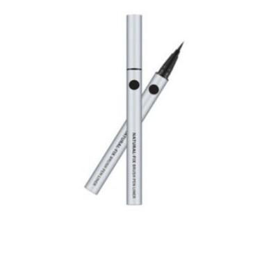 Natural Fix Brush Pen Eyeliner 0.6g, Black, 2 Pcs.