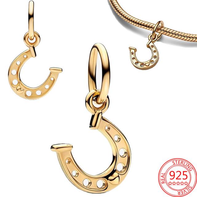 Weihnachten Rotes Rentier Murano Baumeln 925 Sterling Silber Charms passen Original 925 Perlen Armband Anhänger für Frauen Schmuck Geschenk