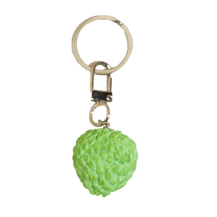 Playful Miniature Fruit Pendant Keychain Multi Purpose Decoration Wallet Hanging Ornament For Bags Phones Youth