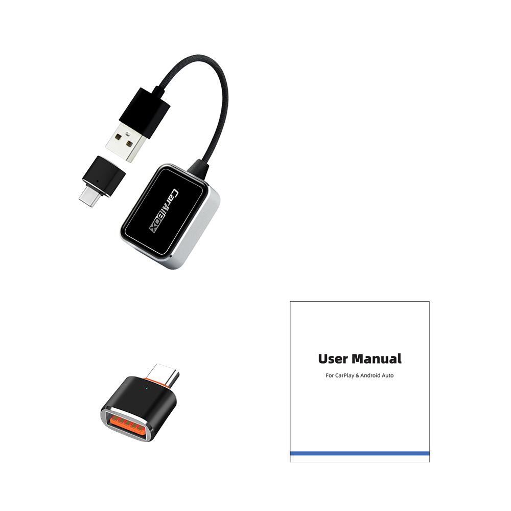 Адаптер Беспроводной CarPlay Android Auto Адаптер USB-донгл Умная Мини-коробка 3.47CM*2.57CM*1.22CM