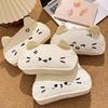 Funny Stationery Storage Bag Kawaii Kitty Stationer Bag Embroidered Cat Pencil Case  Student Use