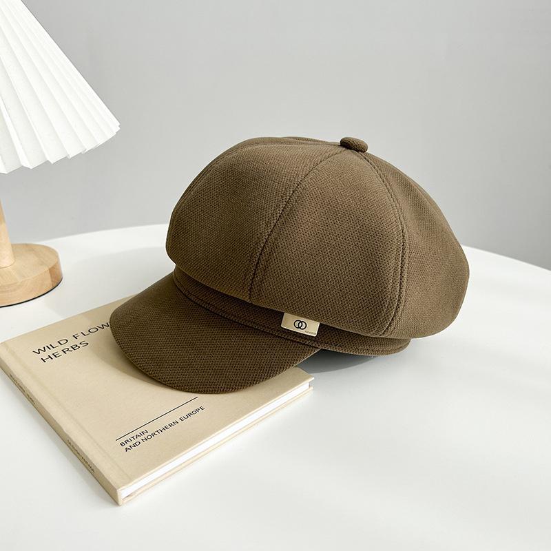 Fashion Spring Summer Octagonal Cap for Women Newsboy Caps Ladies Pumpkin Duckbill Cap Casual Winter Female Beret Painter Cap