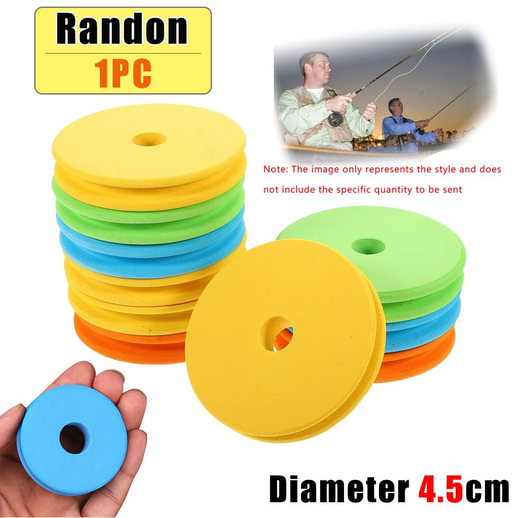 Fishing Line Spools Foam Mainline Coils Wire Winder for Fishing Gear Practical Storage and Line Organization
