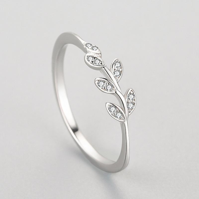 Tancise Klassischer Zirkon-Ring aus 925er-Sterlingsilber, Damenschmuck, Hochzeitsversprechen, Party-Geschenk