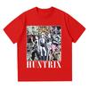 Huntrix Girl Kpop Demo Movie Vintage T Shirt Kpop Demon Hunters Tee Jinu Manga Clothing Cotton High Quality T-shirts Unisex Tops