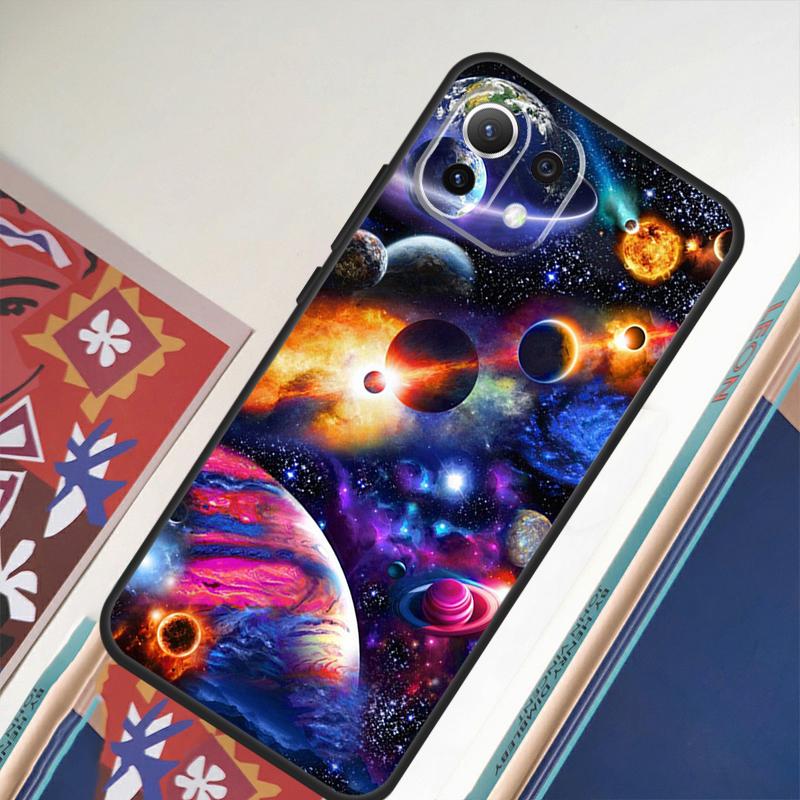 Outer Space Planet Stars Moon For Xiaomi 17 Pro Max 13T 14T 15T 14 15 Ultra Case For POCO X7 Pro X5 X6 F5 F6 F7 F8 Ultra