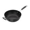 LE CREUSET TNS Wokpfanne Bratpfanne 26cm Wok Gas IH Backofen Kompatibel Silikongriff Japanisch [Autorisiertes Produkt]