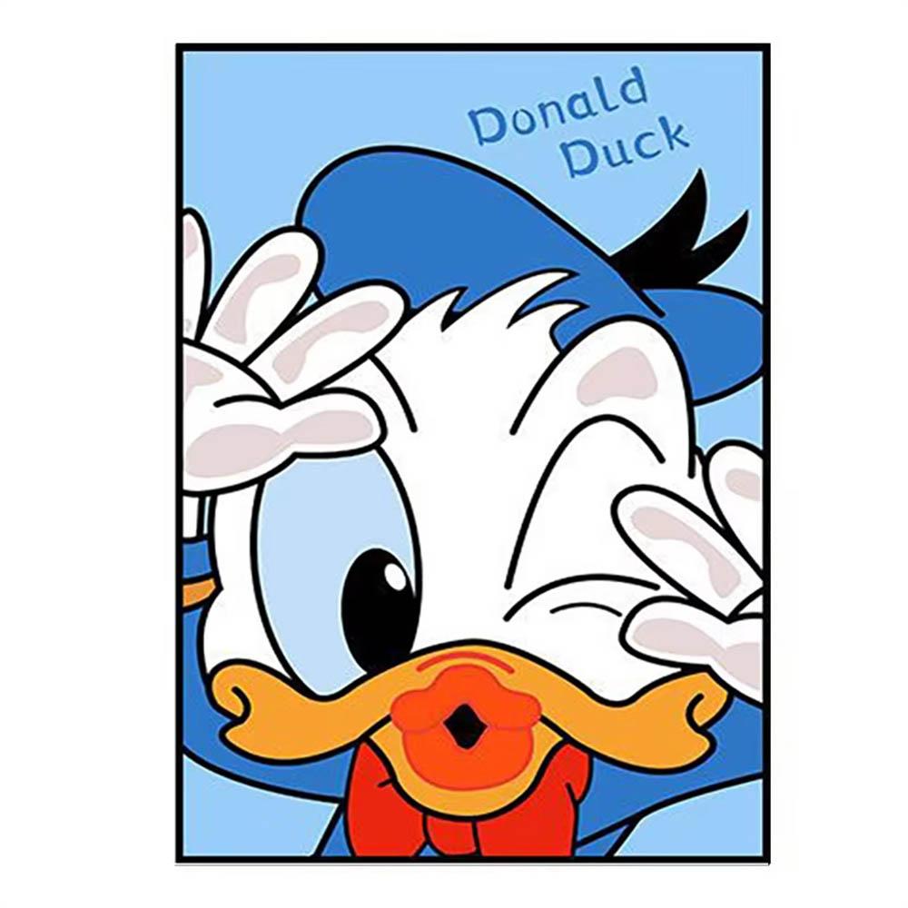 Disney Minimalist Style Donald Duck Daisy Mickey 5D Diamond Painting Full of Diamonds DIY Handmade Diamond Painting Cartoon Decoration Painting Kit