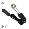 12V 24V Portable Electric Car Immersion Water Heater For Travel Camping Picnic Mini Boiler Hot Water Coffee Immersion Travel