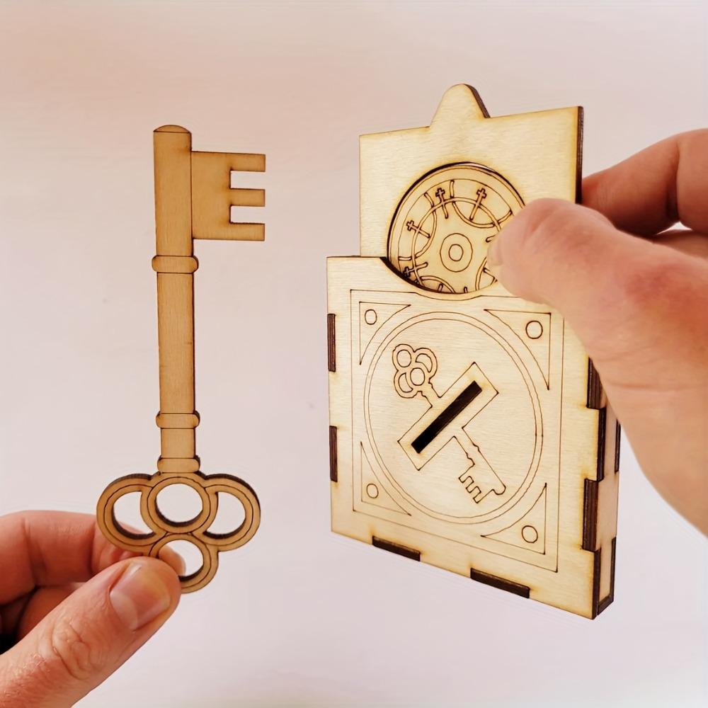 3D Puzzles Magic Kit for Adults Magic Tricks Model Kit Handcrafted Wooden Building Kit Desk Magic Gift for Men Women Kids