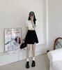 2024 Autumn/Winter Plus-Size High Waist Anti-Exposure Short Black Slim Skirt