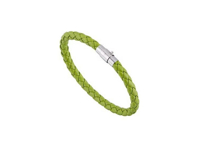 Men's Woven Bracelets: Magnetic Buckle PU Hand Ropes, Personalized High-End Accessories for Daily Wear