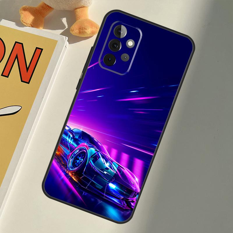Boy Racer Car For Samsung Galaxy A33 A36 A56 A26 A16 A15 A55 A53 A35 A22 A32 A52 A54 A34 A14 A05 A06 Case