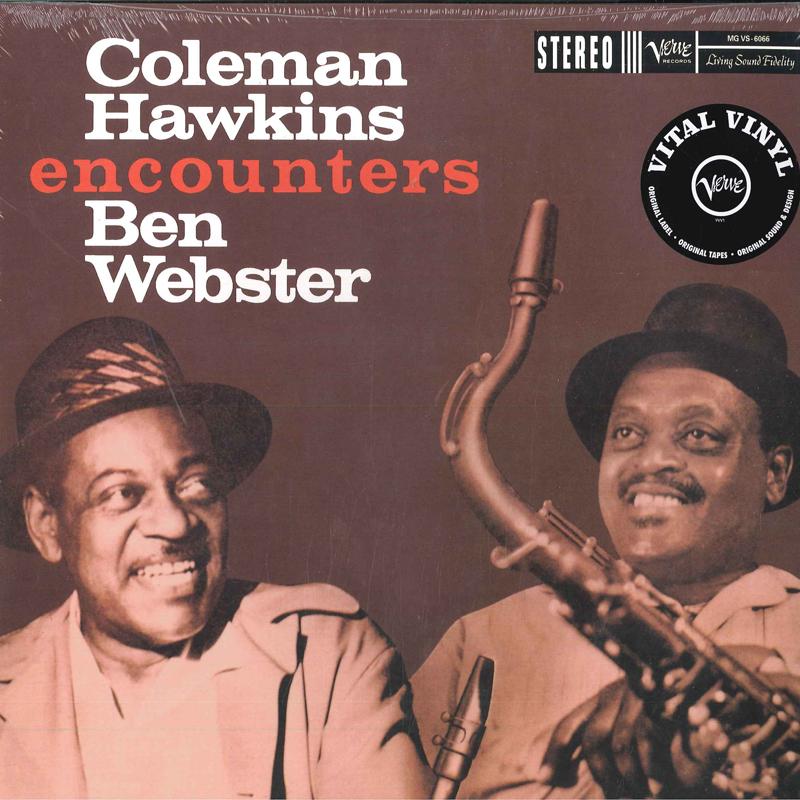 

LP Record COLEMAN HAWKINS ENCOUNTERS BEN WEBS Coleman Hawkins Encounters Ben Webs MGVS6066 Verve Records 1955 US Jazz Used