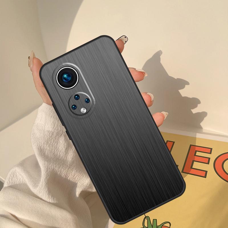 Brushed Metal Texture Steel Print Case For Honor Magic 8 Pro 7 6 5 Lite Cover For Honor 200 400 50 70 90 X8a X8b X9a X9b X9c