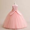 Abito Principessa in Tulle Soffice 2024 per Bambine - Gonna Lunga, Ideale per Matrimoni & Spettacoli, Adatto a Bambini Medi e Grandi