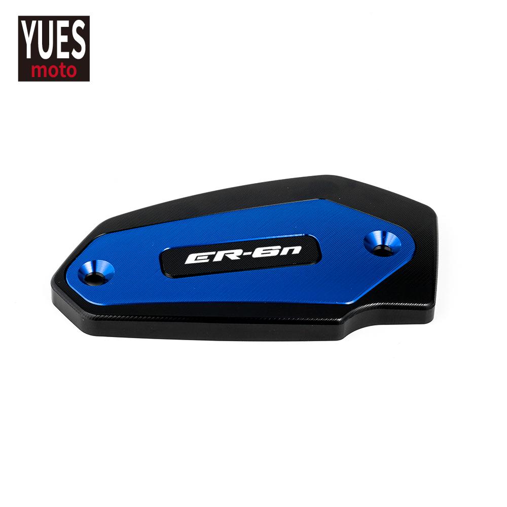 Moto Příslušenství CNC Přední a Zadní Brzdová Kapalina Válec Hlavní Nádržka Víčko Krytu Pro KAWASAKI ER6N ER 6N ER 6F