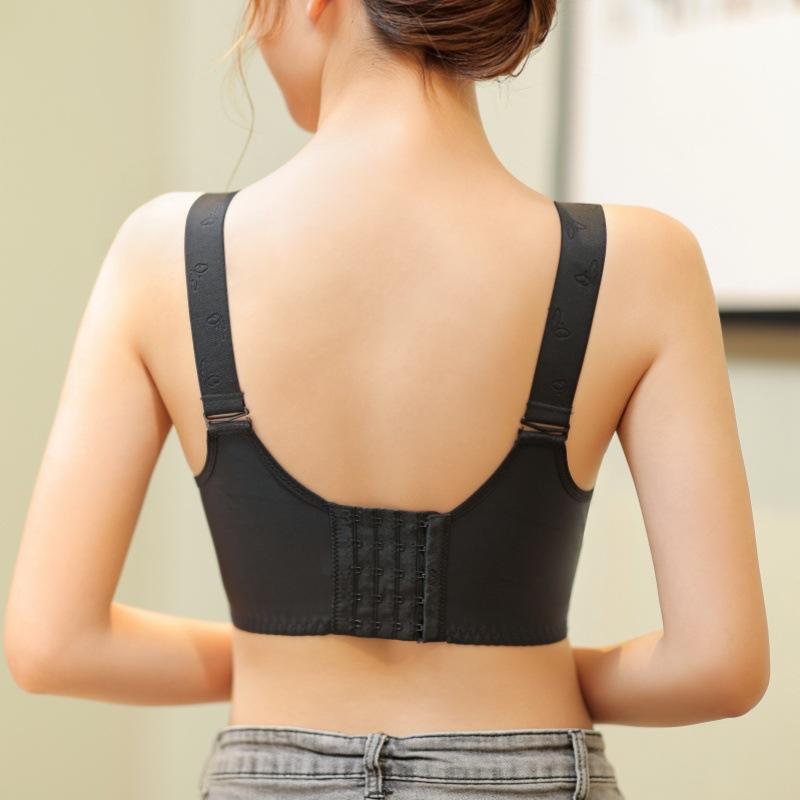 Seamless Bra Women's Soft Support Gathering Bra Collection of Accessory Breasts Anti Sagging Thin Bra