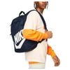 Nike Fabric Backpack Regular Unisex Navy Blue Casual   DD0559-452