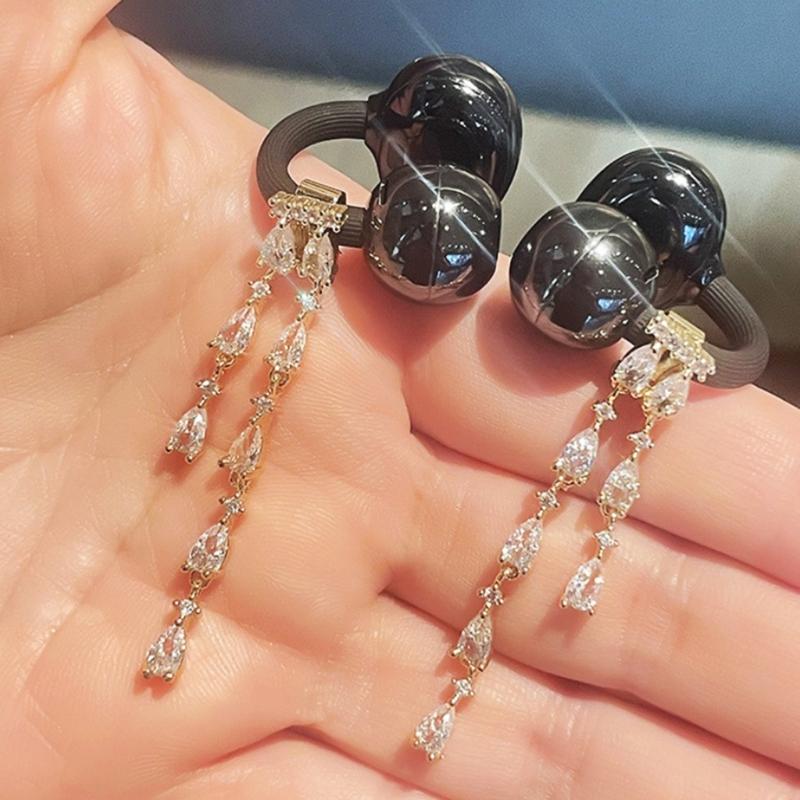 Elegant Droplet Ear Clip Decorative Charm Buckle For Freeclip 2 Headphone Comfortable Fit Secure Hold For Daily Use
