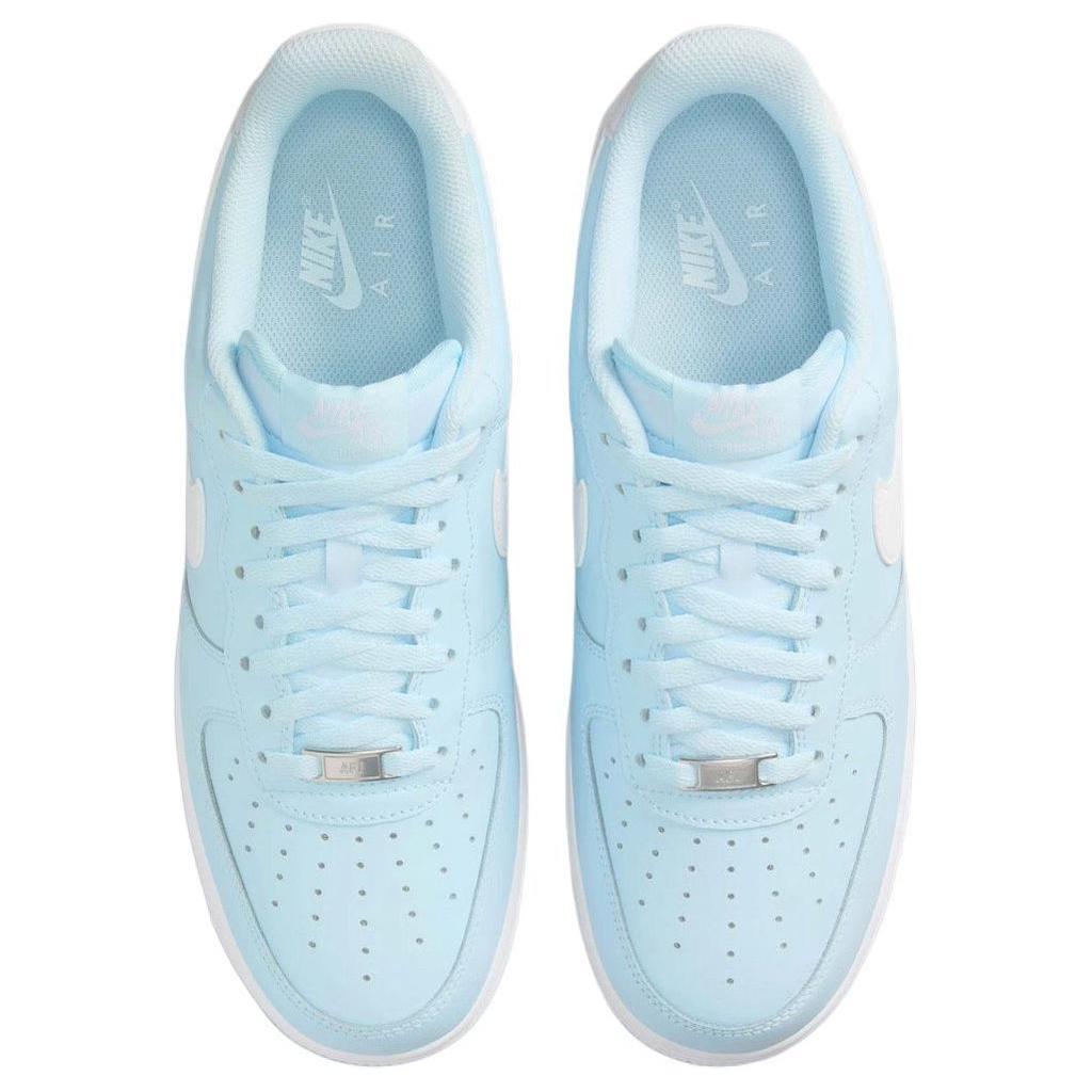 Nike Air Force 1 07 Glacier Blue Unisex Sneakers White FJ4146-400