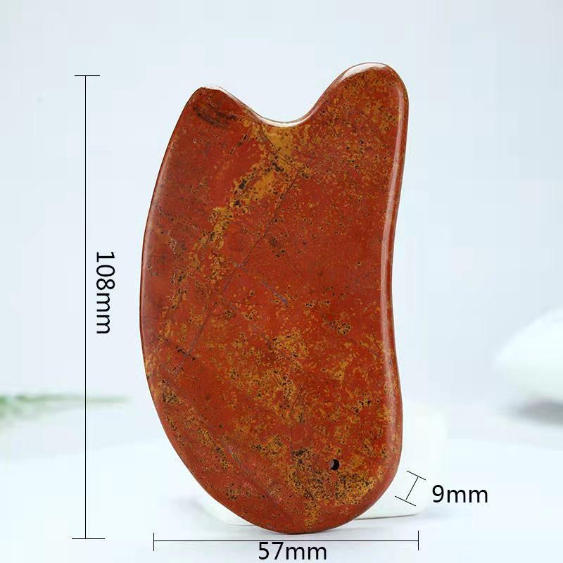 Sibin Noble Red Bianstone Gua Sha Tool