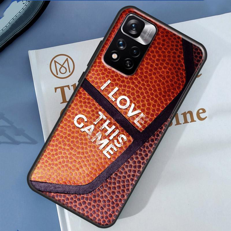 Basketball Case For Xiaomi Redmi 14C 13C 10C 12C Redmi Note 13 14 Pro 12 11 9 10 9S 10S 11S 12S Cover