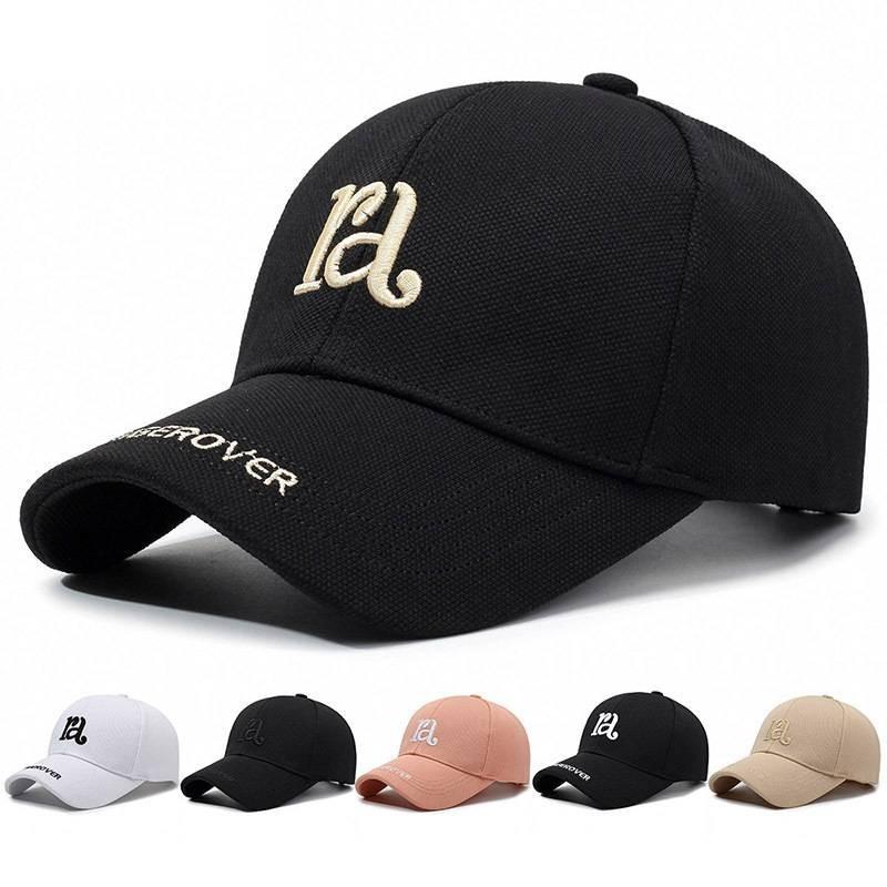 Rd Letter Embroidery Baseball Cap Outdoor Breathable Sun Protection Hat Gift