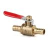 5pcs Brass Barb Valves Ball Valves Shut-off Valvs Safe & Reliable Valves Convenient Option for Household Pipelines